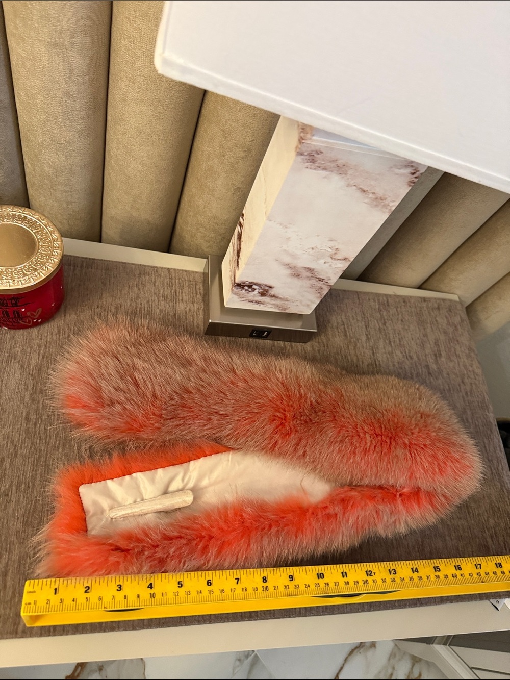 Rare real Fox fur scarf - Picture 5 of 8